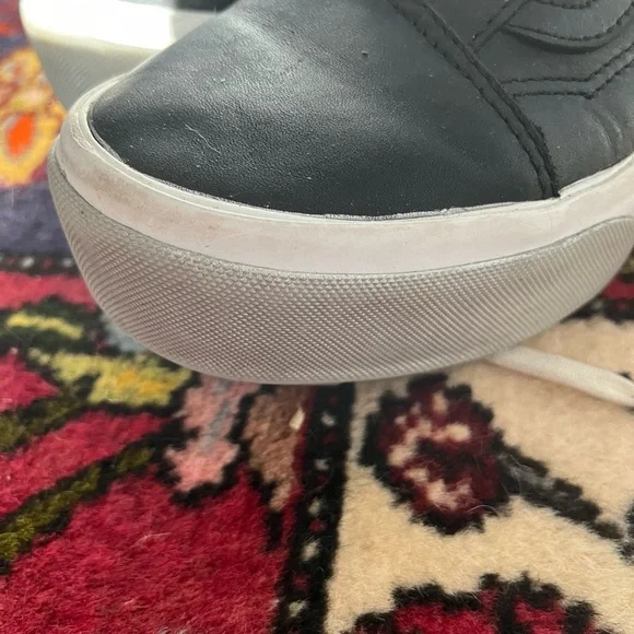 Vans Black and White Sneakers - Picture 3 of 3